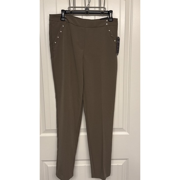 Zac & Rachel Pants - Zac And Rachel BOND 18 Woman's Size 10 Dress Pants Slim Leg Wrinkle Resistan NWT
